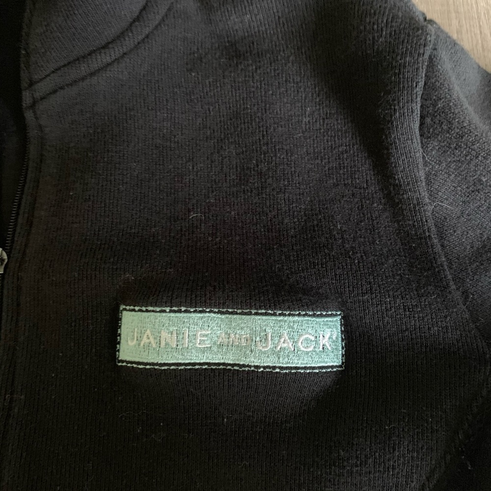 Janie and Jack Zip Up Jacket Women’s Medium 🖤 - Picture 5 of 5